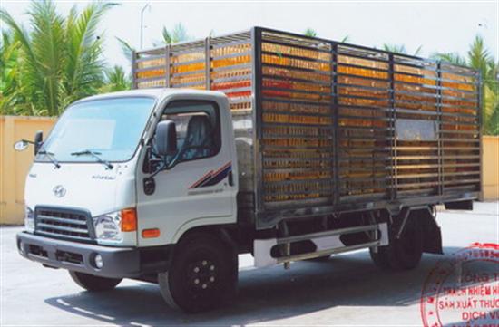 xe chở gia cầm thaco hyundai HD72